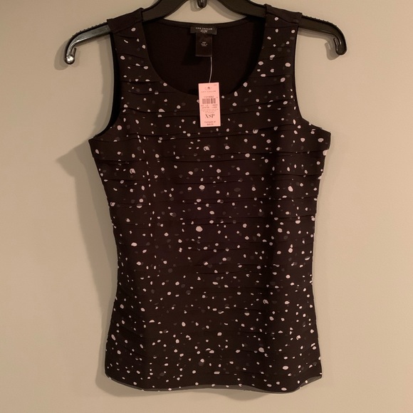 Ann Taylor Tops - ⭐️ NWT Ann Taylor Polka Dot Tank Top